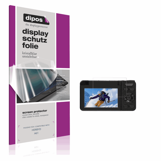 4x Schutzfolie klar für HERBYD A61 Display-Schutzfolie