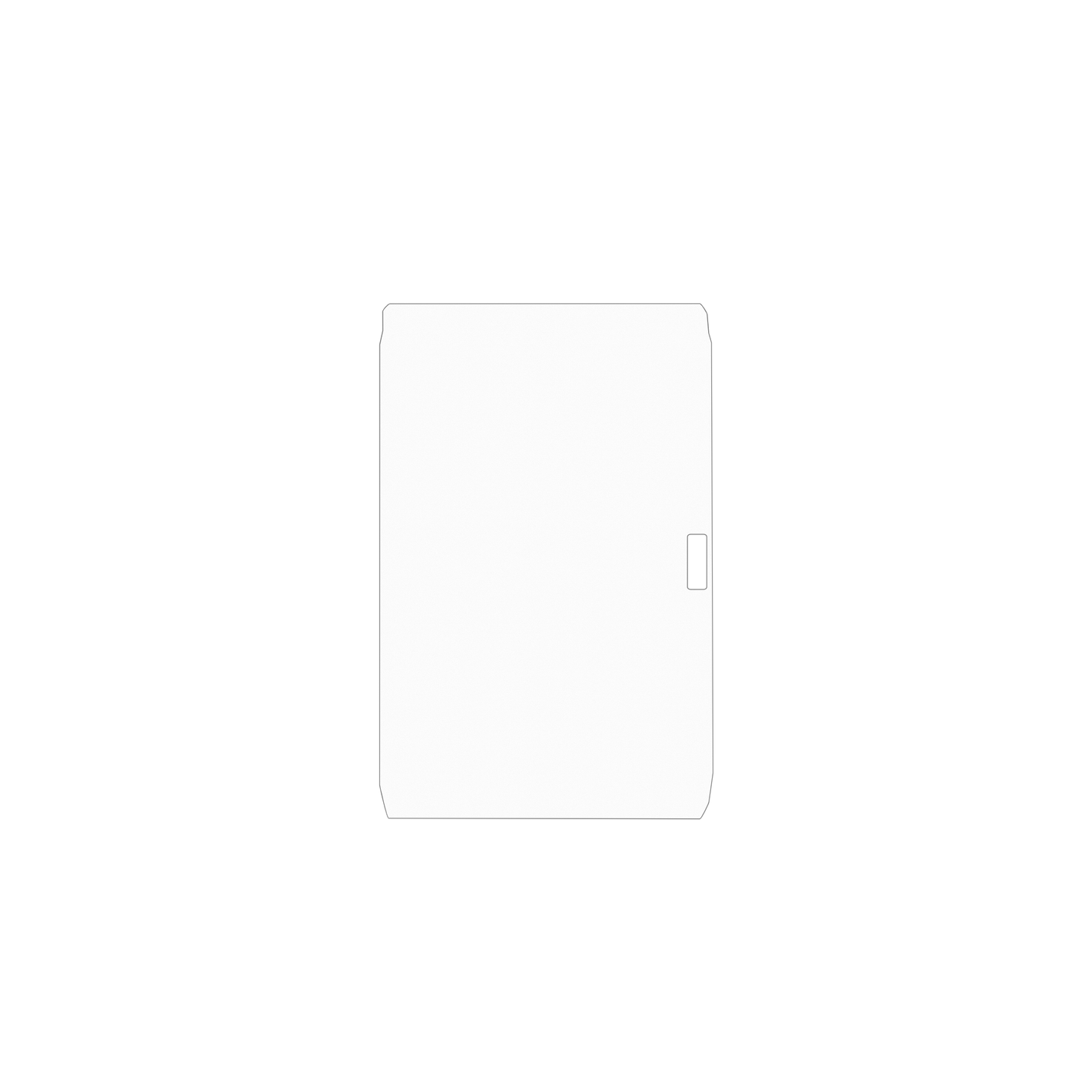 dipos Displayschutz für hermatecsolidtab g99 10 zoll, mattierte Oberfläche, geringe Dicke und perfekte Passform