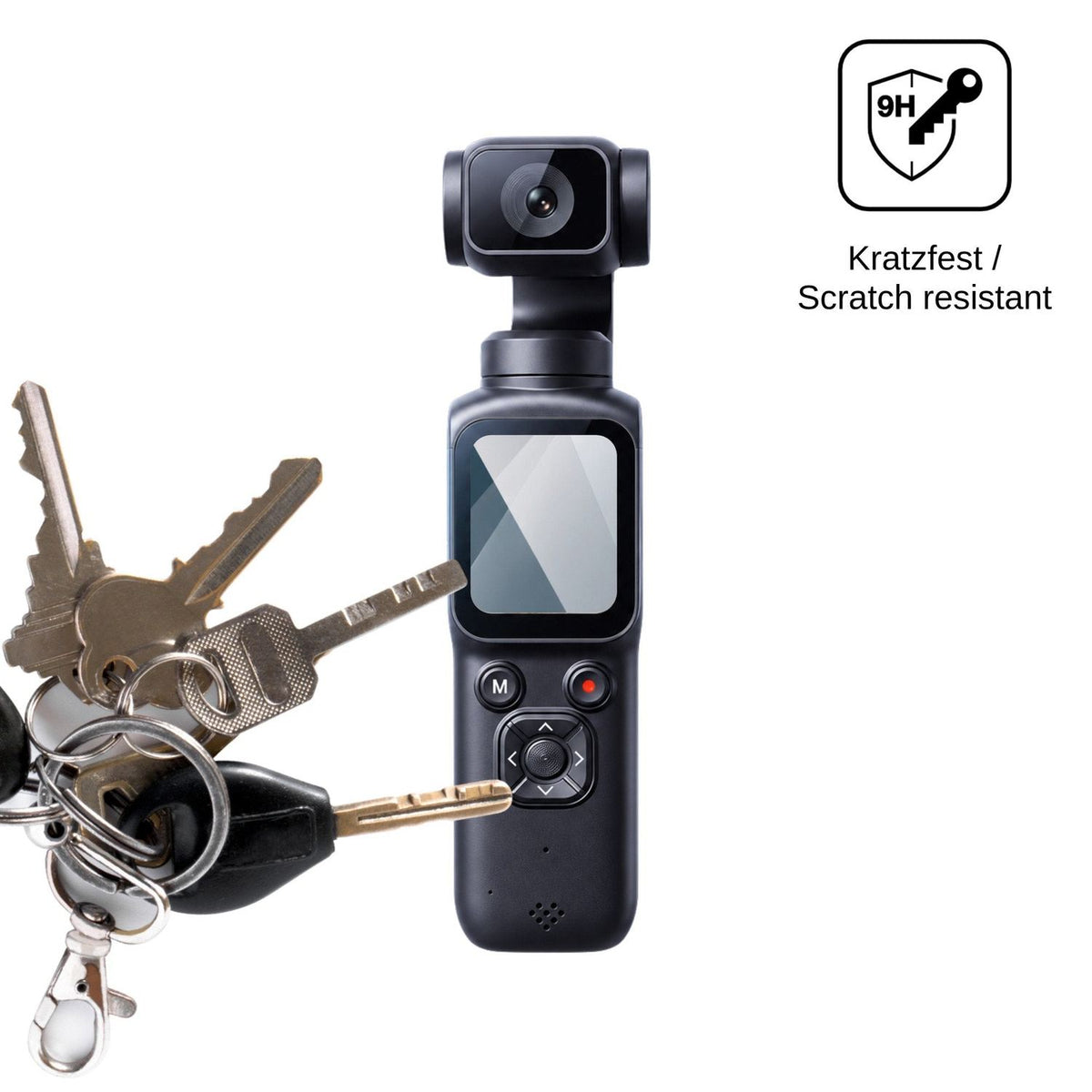 2x 9H Schutzfolie für heygocam Pgc-001 Panzerfolie