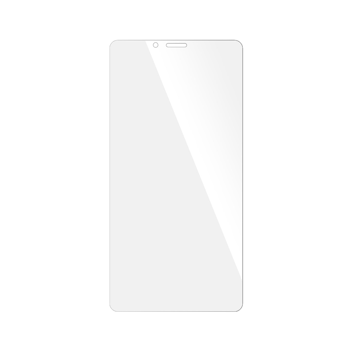 dipos Displayschutz für Hisense A7, transparente Oberfläche, geringe Dicke und perfekte Passform