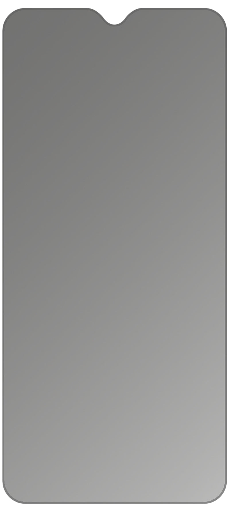dipos Displayschutz für Hisense Infinity H30, mattierte Oberfläche, Blickschutzfilter und perfekter Passform