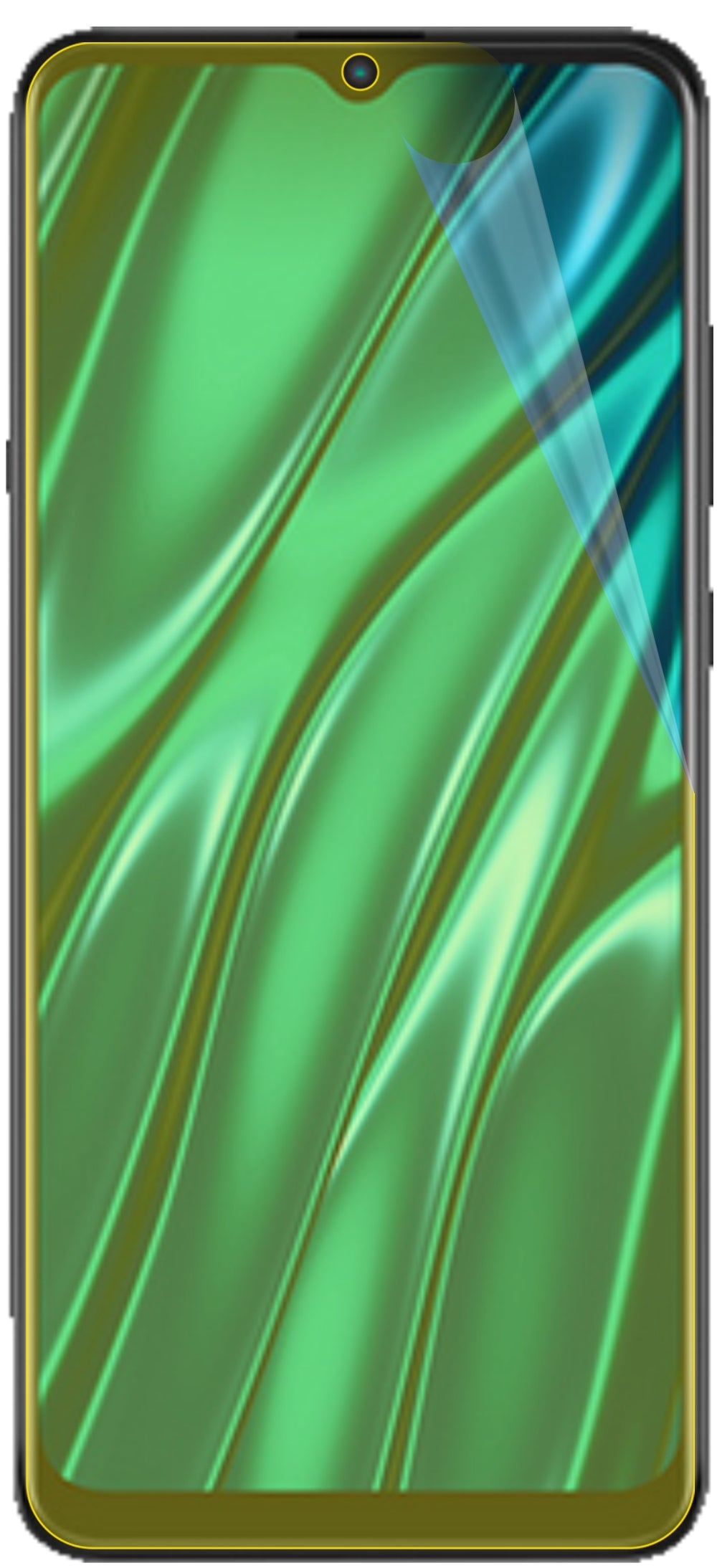 dipos Displayschutz für HiSense King Kong 6, transparente Oberfläche, geringe Dicke und perfekte Passform