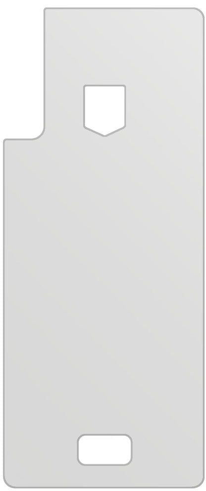 dipos Displayschutz für HiSense King Kong 6 Rückseite, mattierte Oberfläche, geringe Dicke und perfekte Passform