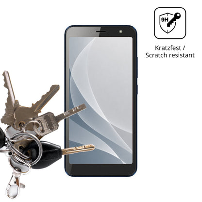 dipos Displayschutz für Hisense U70, mattierte Oberfläche, robuste Festigkeit und perfekte Passform