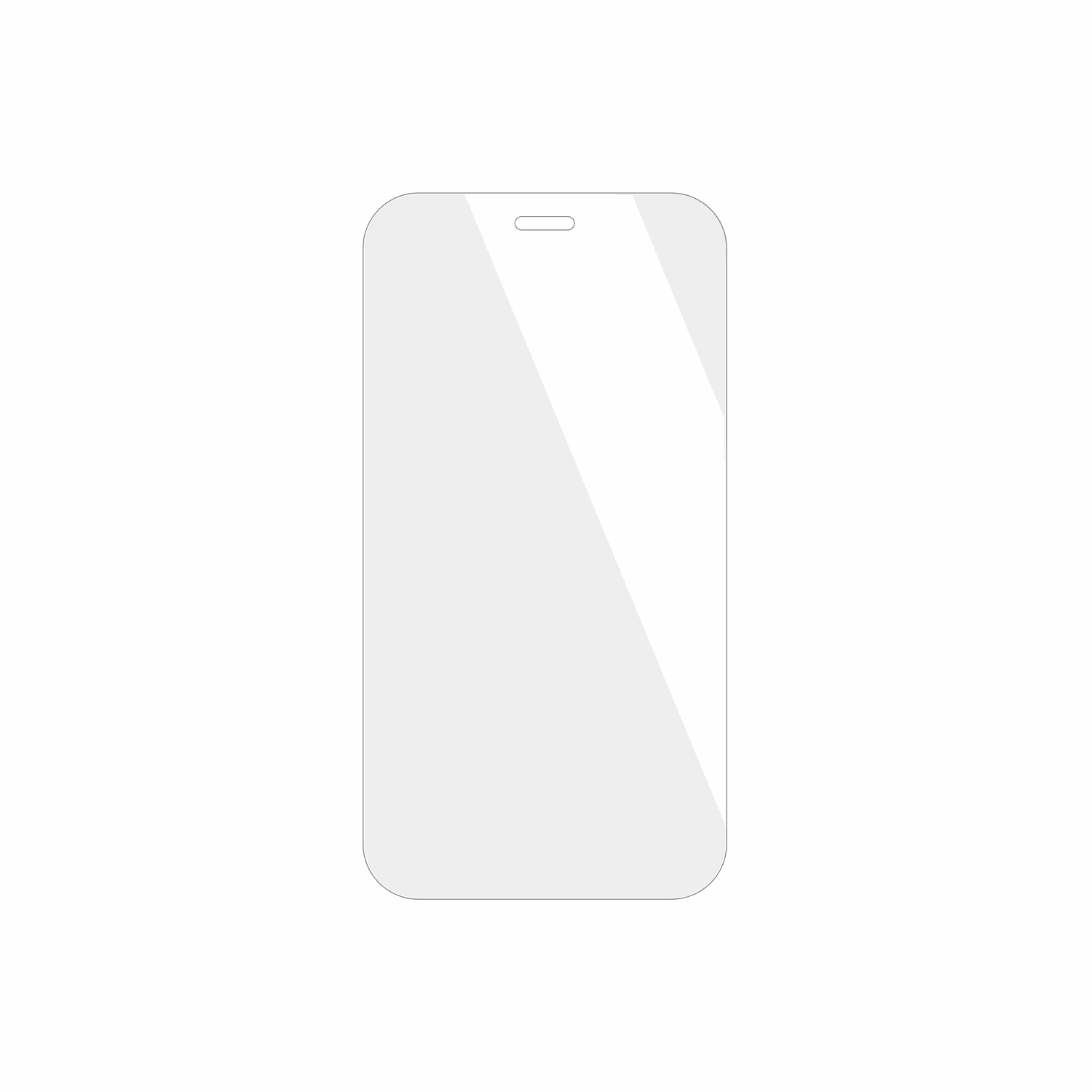dipos Displayschutz für Hisense U964, transparente Oberfläche, geringe Dicke und perfekte Passform