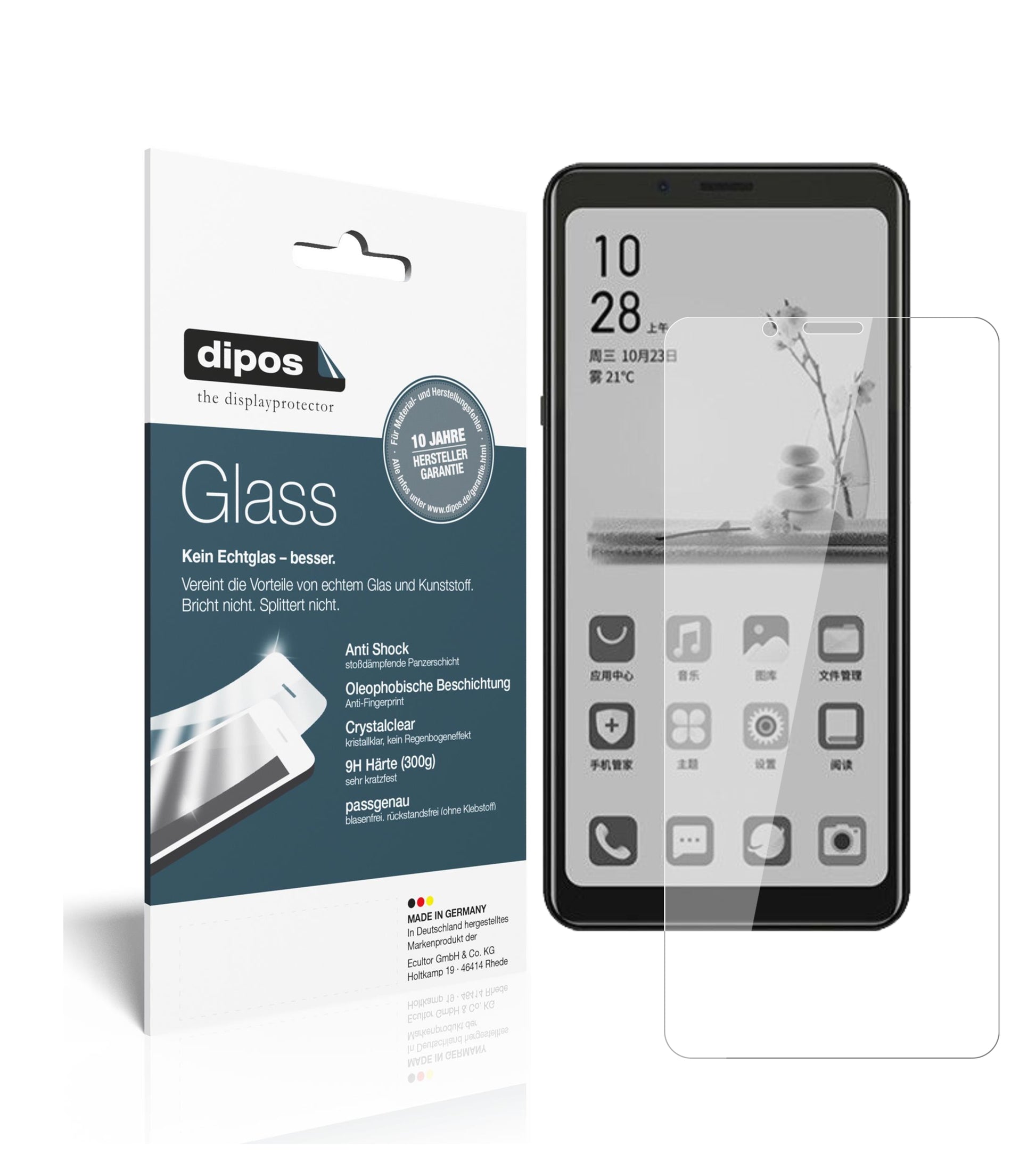 Perfekte Passform und ultimative Qualität: Unser 9H Panzerglas bietet Schutz für HiSense-A5