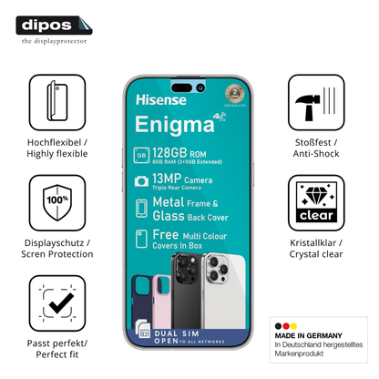 Displayschutz hergestellt in Deutschland, höchste Qualität made in Germany