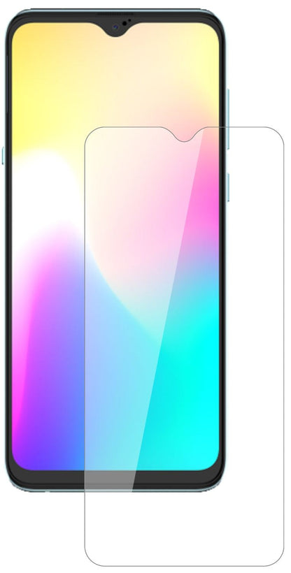 HisenseInfinity H30 mit aufgebrachter dipos Flex Schutzfolie, glasklare Darstellung ohne Einschränkungen