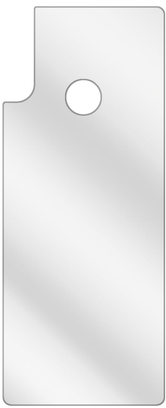 dipos Displayschutz für Hisense Infinity H30 Rückseite, transparente Oberfläche, geringe Dicke und perfekte Passform