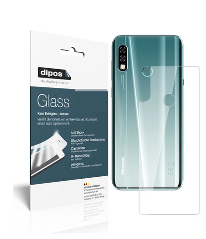 Perfekte Passform und ultimative Qualität: Unser 9H Panzerglas bietet Schutz für Hisense-Infinity H30 Rückseite