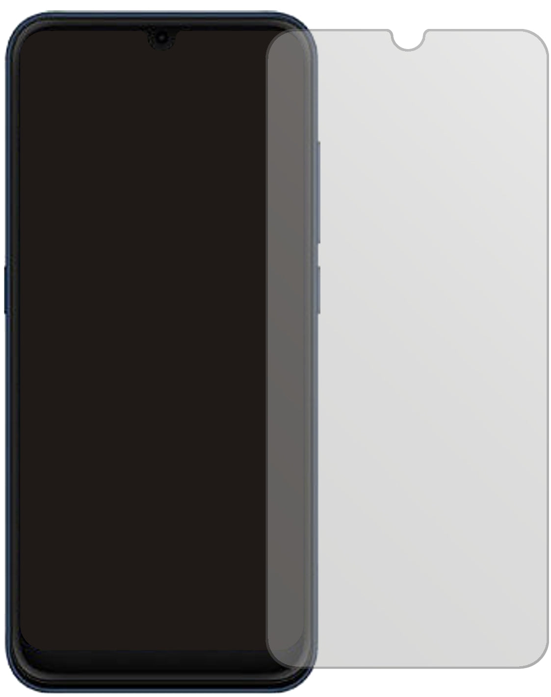6x Schutzfolie matt für Hisense U50 Display-Schutzfolie