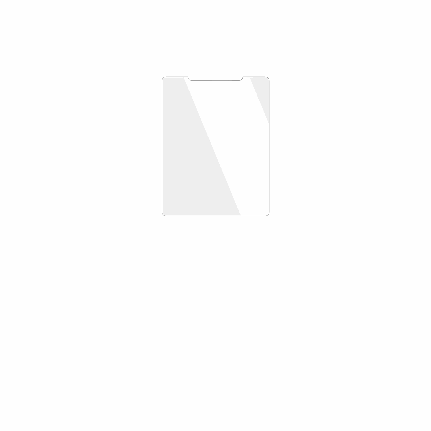 dipos Displayschutz für HMD 102 2025, transparente Oberfläche, geringe Dicke und perfekte Passform