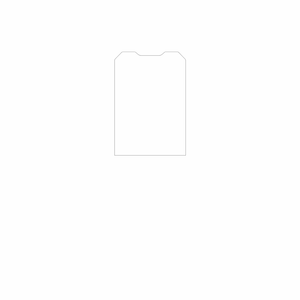 dipos Displayschutz für HMD Terra M, mattierte Oberfläche, geringe Dicke und perfekte Passform