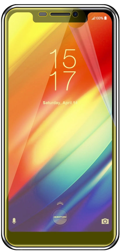 dipos Displayschutz für HomTom H10, transparente Oberfläche, geringe Dicke und perfekte Passform