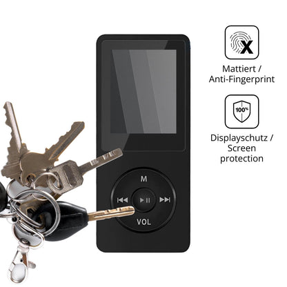 dipos Displayschutz für HOMTRAK T6, mattierte Oberfläche, Blickschutzfilter und perfekter Passform