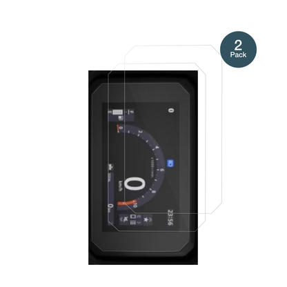 hondapcx125 2025 mit aufgebrachter dipos Flex Schutzfolie, glasklare Darstellung ohne Einschränkungen