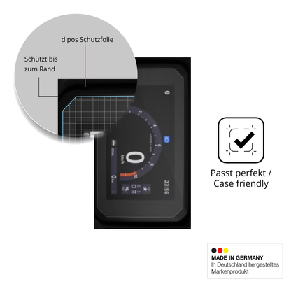 Besonders flexibler Displayschutz mit Anti-Shock-Schicht im Materialmix