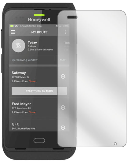 1x Schutzfolie klar für Honeywell CT40 Display-Schutzfolie