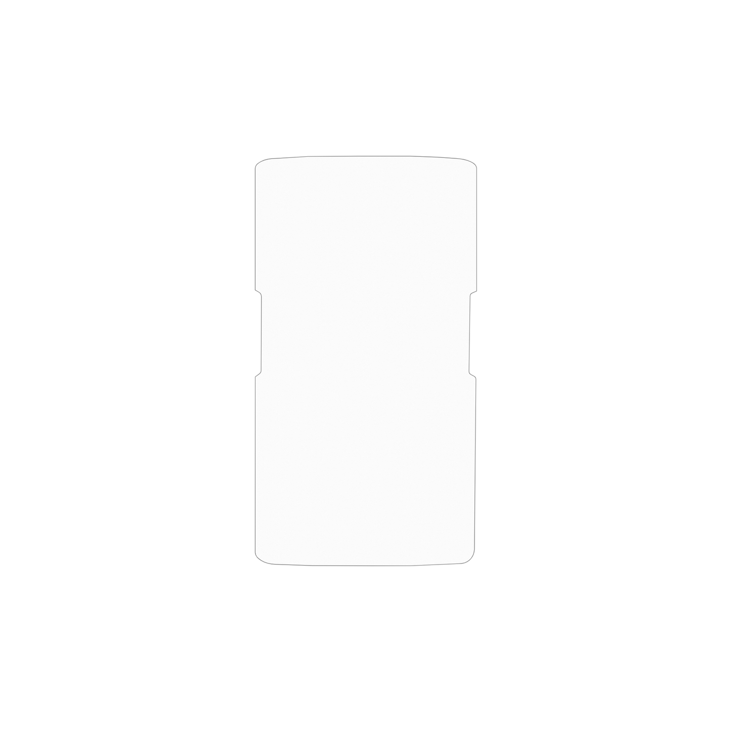 dipos Displayschutz für Honeywell ScanPal EDA71, mattierte Oberfläche, geringe Dicke und perfekte Passform