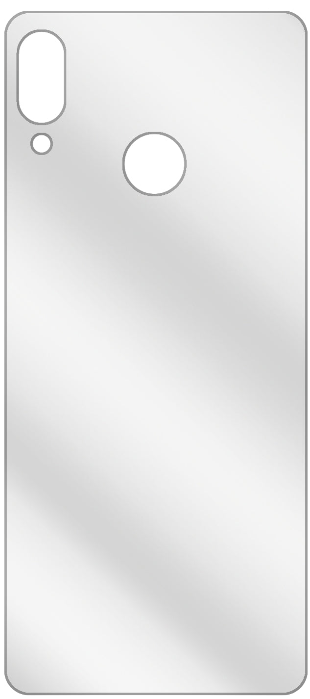 dipos Displayschutz für Honor 10i Rückseite, transparente Oberfläche, geringe Dicke und perfekte Passform