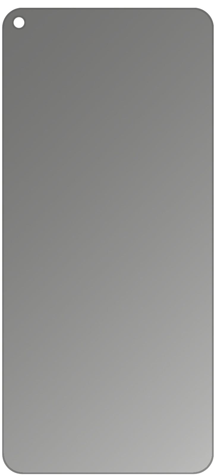 dipos Displayschutz für Honor 20, mattierte Oberfläche, Blickschutzfilter und perfekter Passform