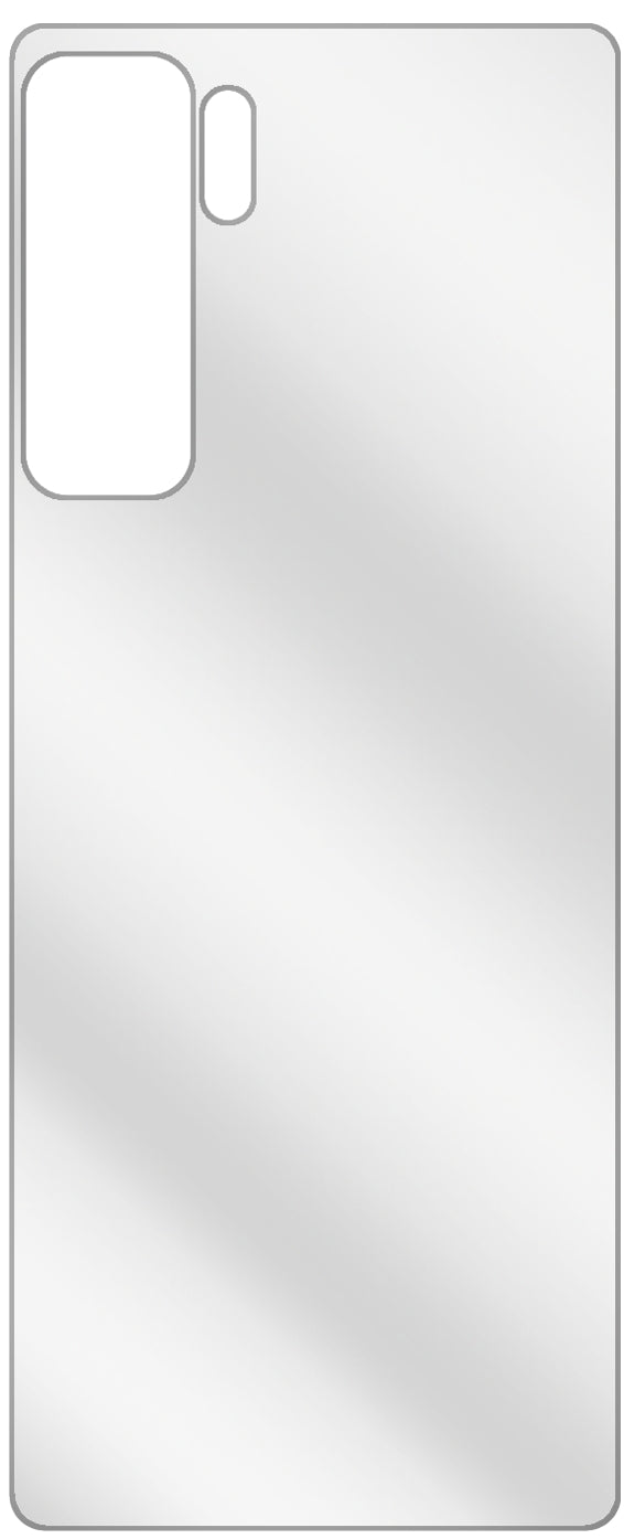 dipos Displayschutz für Huawei nova 7 SE Rückseite, transparente Oberfläche, geringe Dicke und perfekte Passform