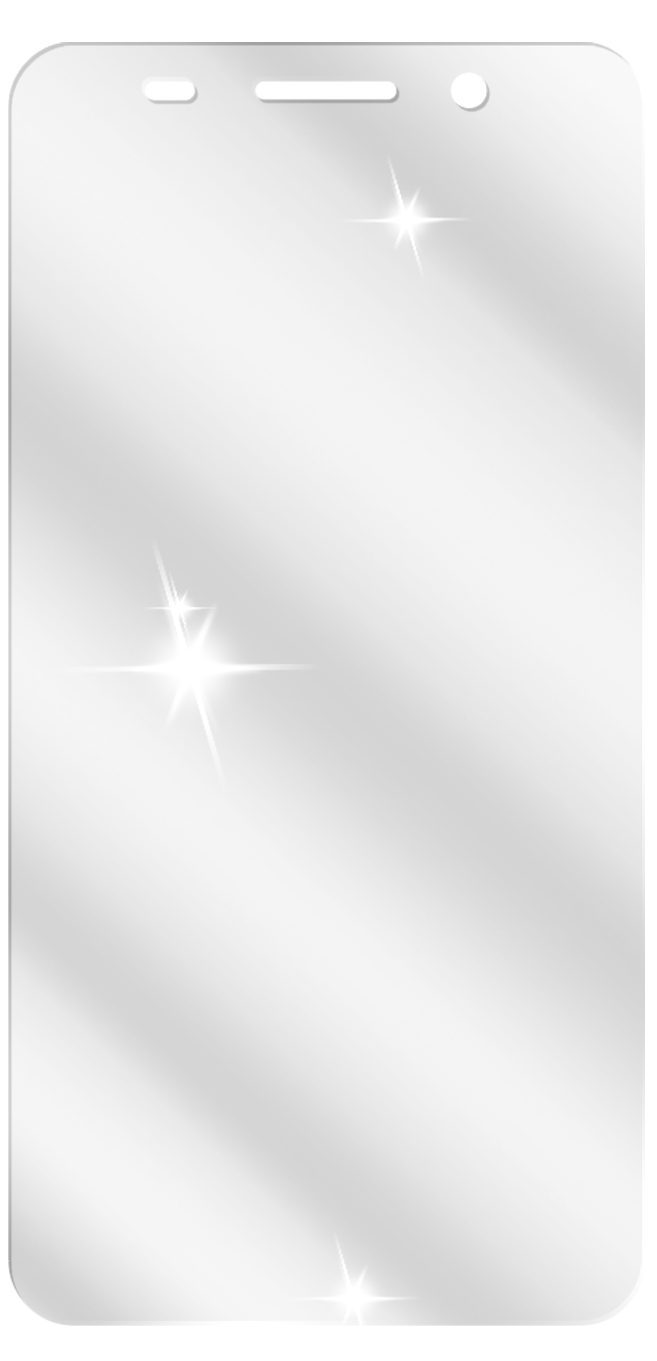 dipos Displayschutz für Honor 4X Huawei, transparente Oberfläche, geringe Dicke und perfekte Passform