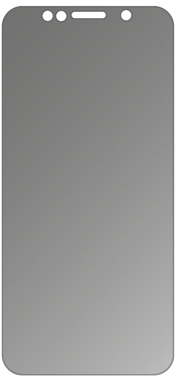 dipos Displayschutz für Honor 7S 51092MPY, mattierte Oberfläche, Blickschutzfilter und perfekter Passform