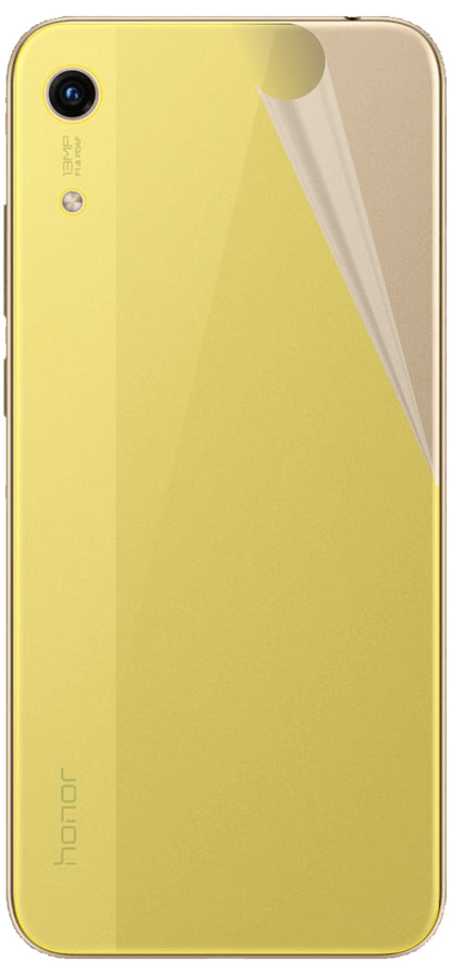 dipos Displayschutz für Honor 8A Rückseite, transparente Oberfläche, geringe Dicke und perfekte Passform