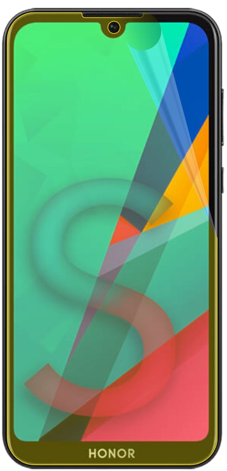 dipos Displayschutz für Honor 8S, transparente Oberfläche, geringe Dicke und perfekte Passform