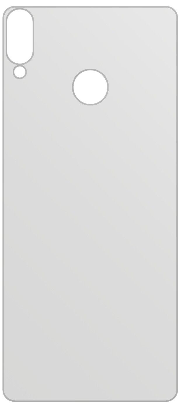 dipos Displayschutz für Honor 8X Rückseite, mattierte Oberfläche, geringe Dicke und perfekte Passform