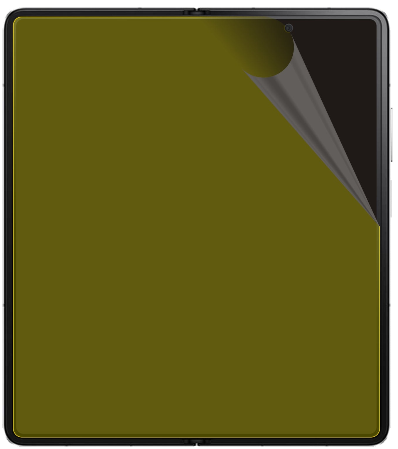 dipos Displayschutz für Honor Magic V, transparente Oberfläche, geringe Dicke und perfekte Passform