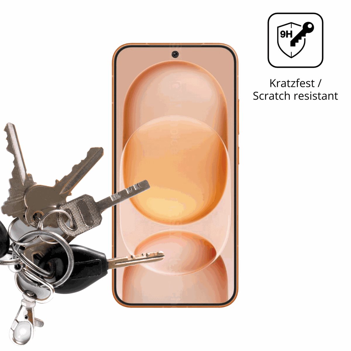 dipos Displayschutz f�r Honor Magic8 Pro Air, mattierte Oberfl�che, robuste Festigkeit und perfekte Passform