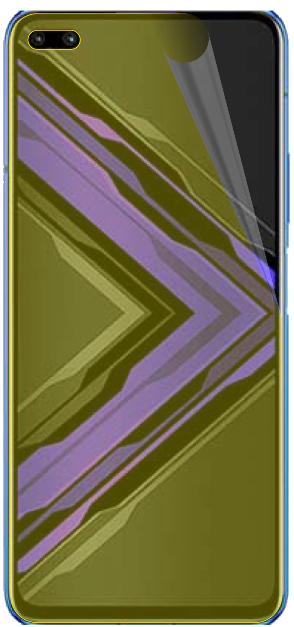 dipos Displayschutz für Honor Play 4 Pro, transparente Oberfläche, geringe Dicke und perfekte Passform