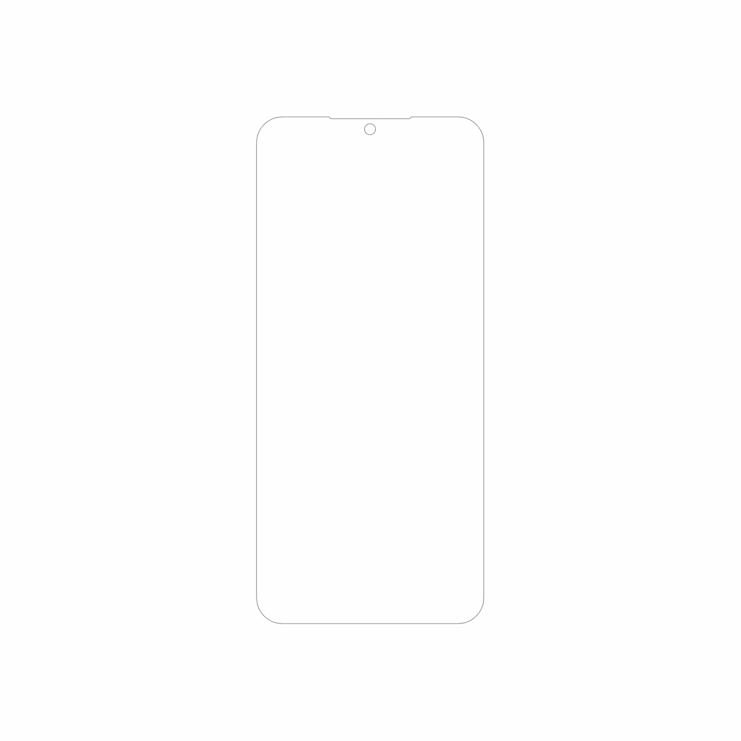 dipos Displayschutz für Honor Play 80, mattierte Oberfläche, geringe Dicke und perfekte Passform