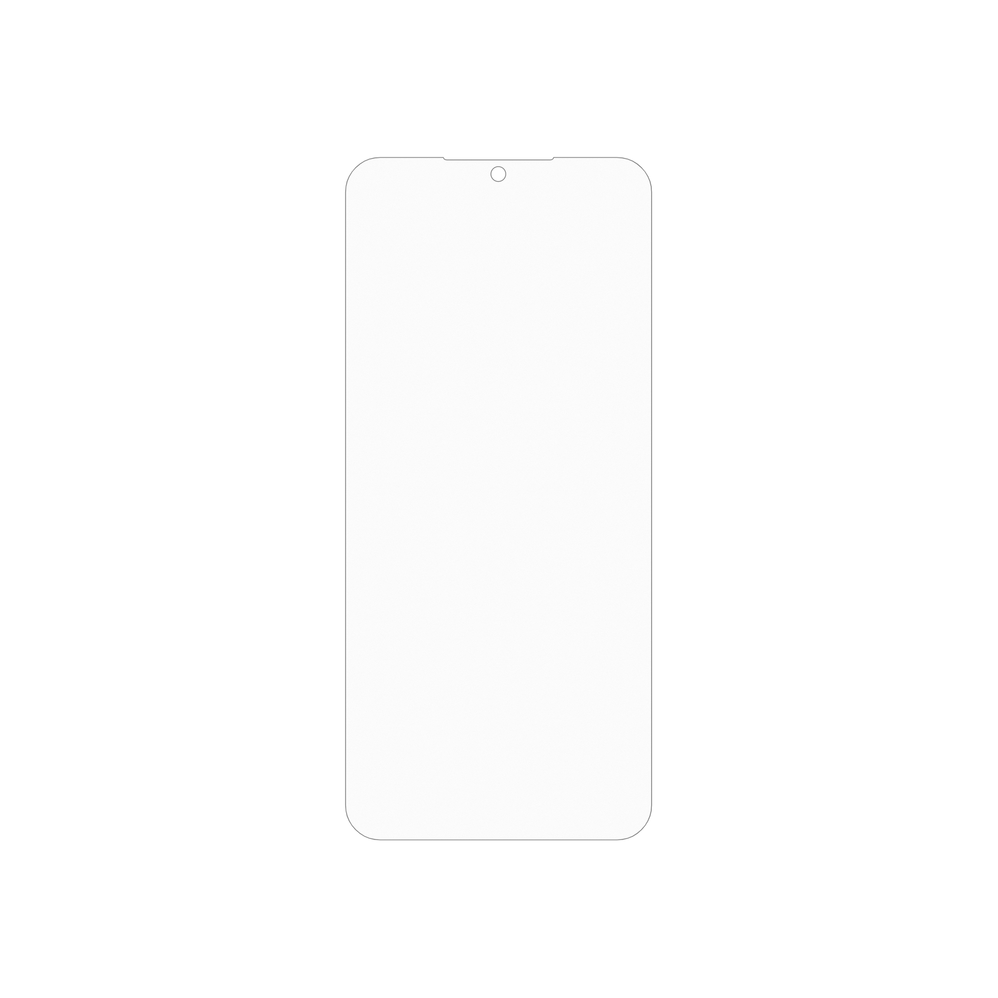 dipos Displayschutz für Honor Play 80, mattierte Oberfläche, geringe Dicke und perfekte Passform