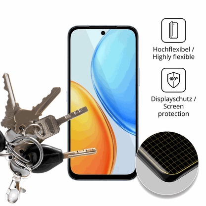 dipos Displayschutz für Honor Play 80 Plus, transparente Oberfläche, geringe Dicke und perfekte Passform