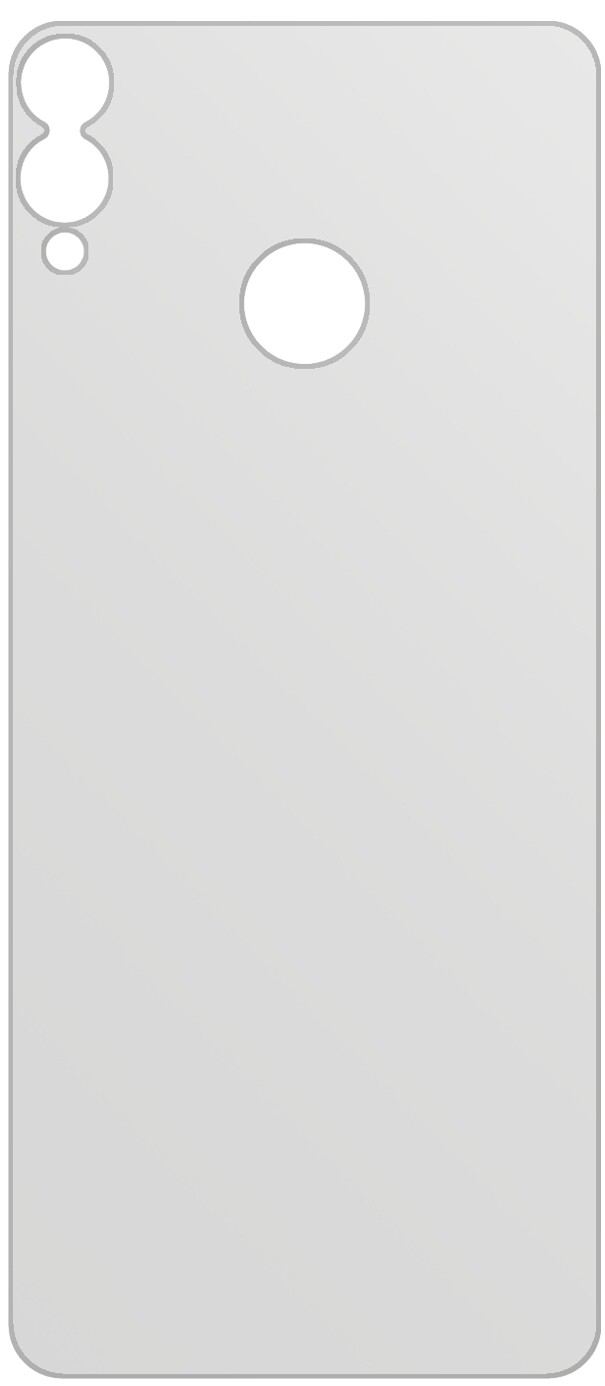 dipos Displayschutz für Honor View 10 Lite Rückseite, mattierte Oberfläche, geringe Dicke und perfekte Passform