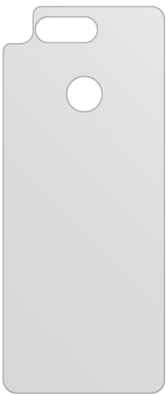 dipos Displayschutz für Honor View 20 Rückseite, mattierte Oberfläche, geringe Dicke und perfekte Passform