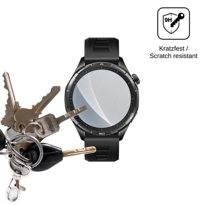 2x 9H Schutzfolie matt für Honor Watch 6 Pro Panzerfolie