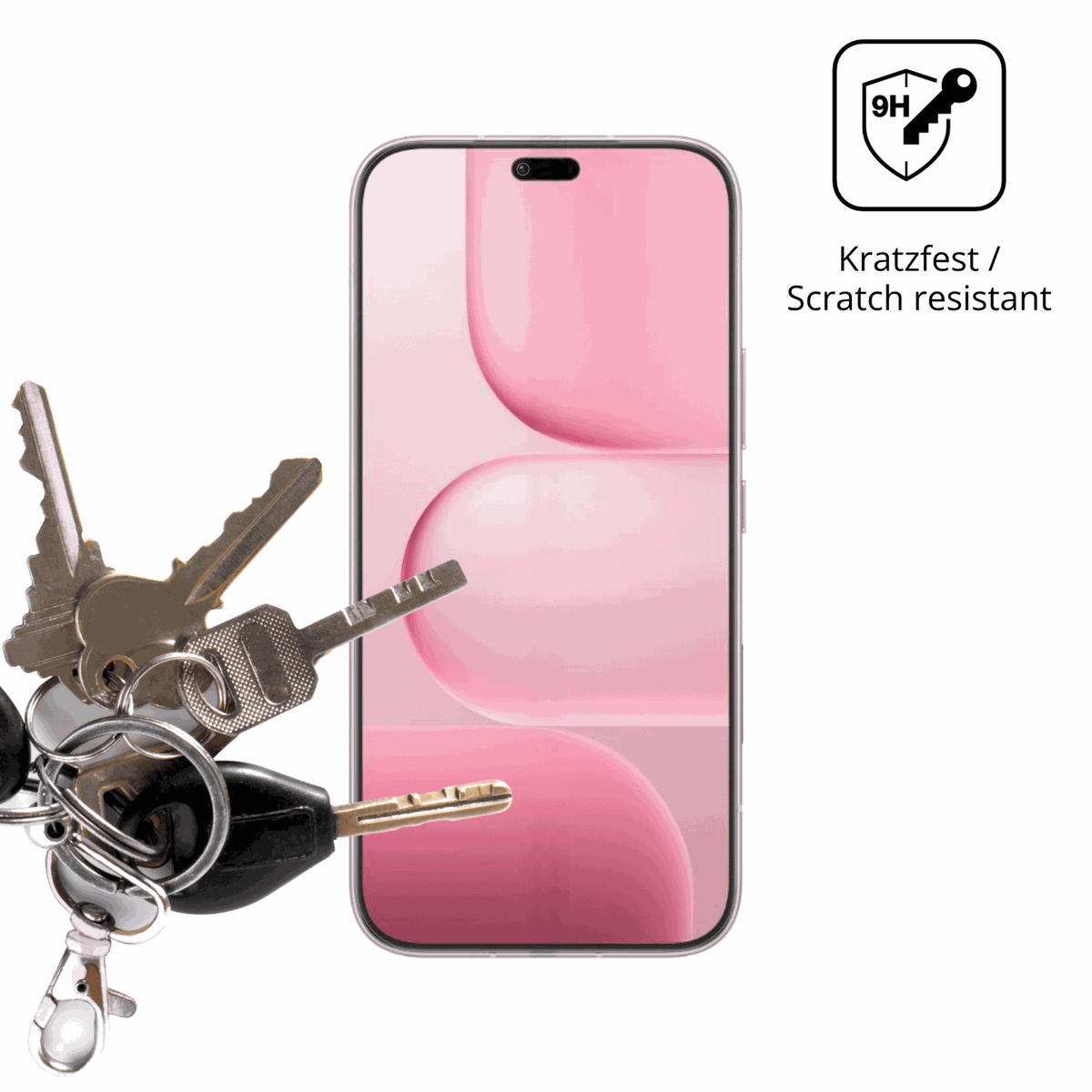 dipos Displayschutz für Honor X80i, mattierte Oberfläche, robuste Festigkeit und perfekte Passform