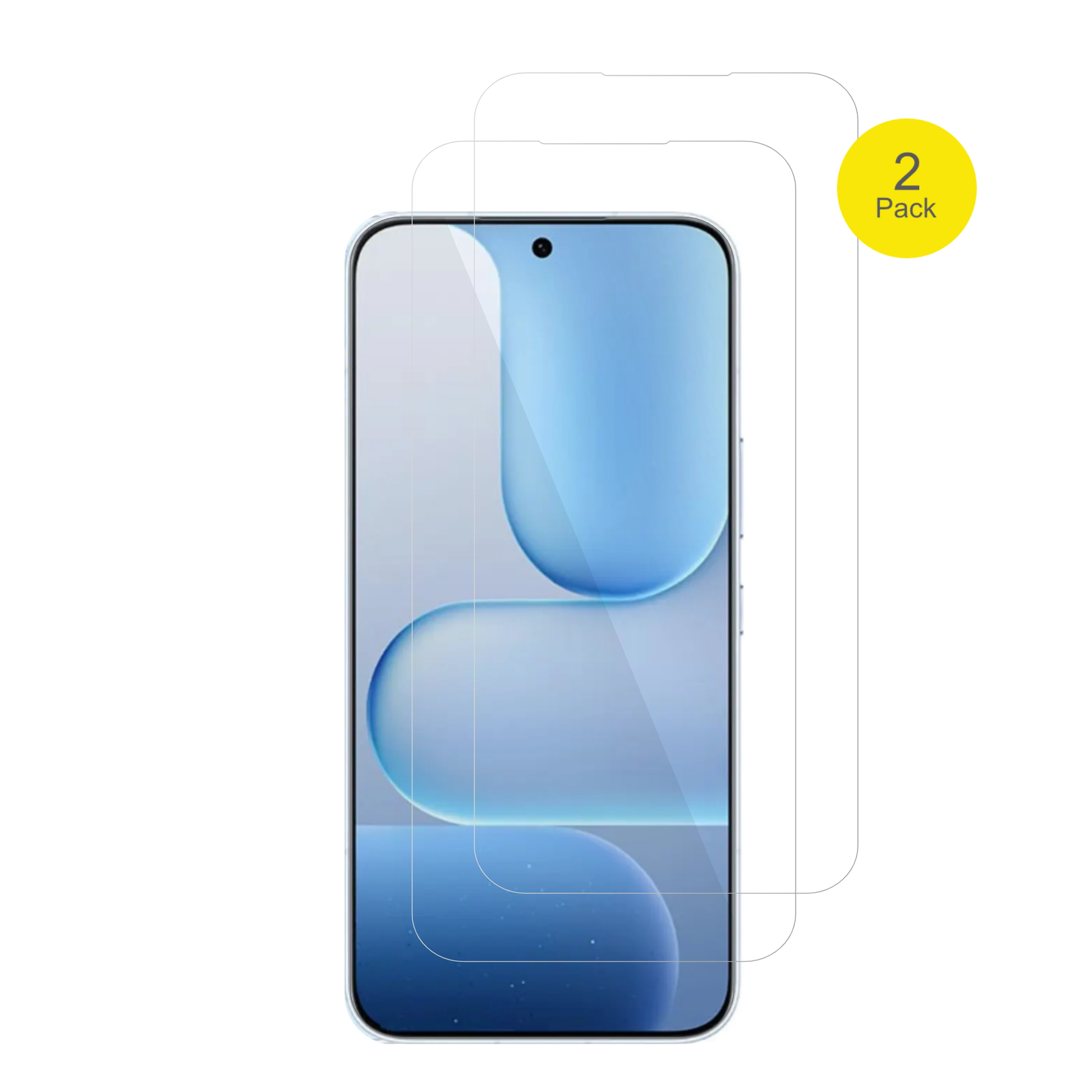 honor500 mit aufgebrachter dipos Displayschutzfolie, glasklare Darstellung ohne Einschränkungen