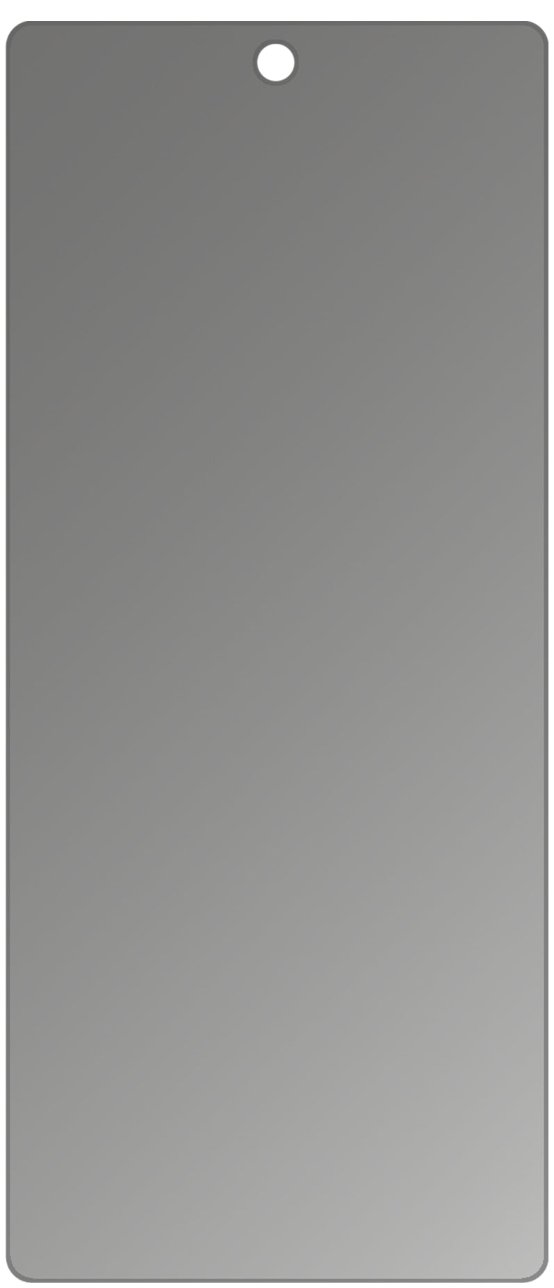 dipos Displayschutz für Honor 60, mattierte Oberfläche, Blickschutzfilter und perfekter Passform