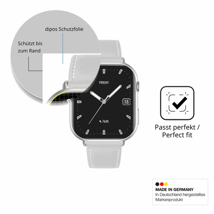 Besonders flexibler Displayschutz mit Anti-Shock-Schicht im Materialmix