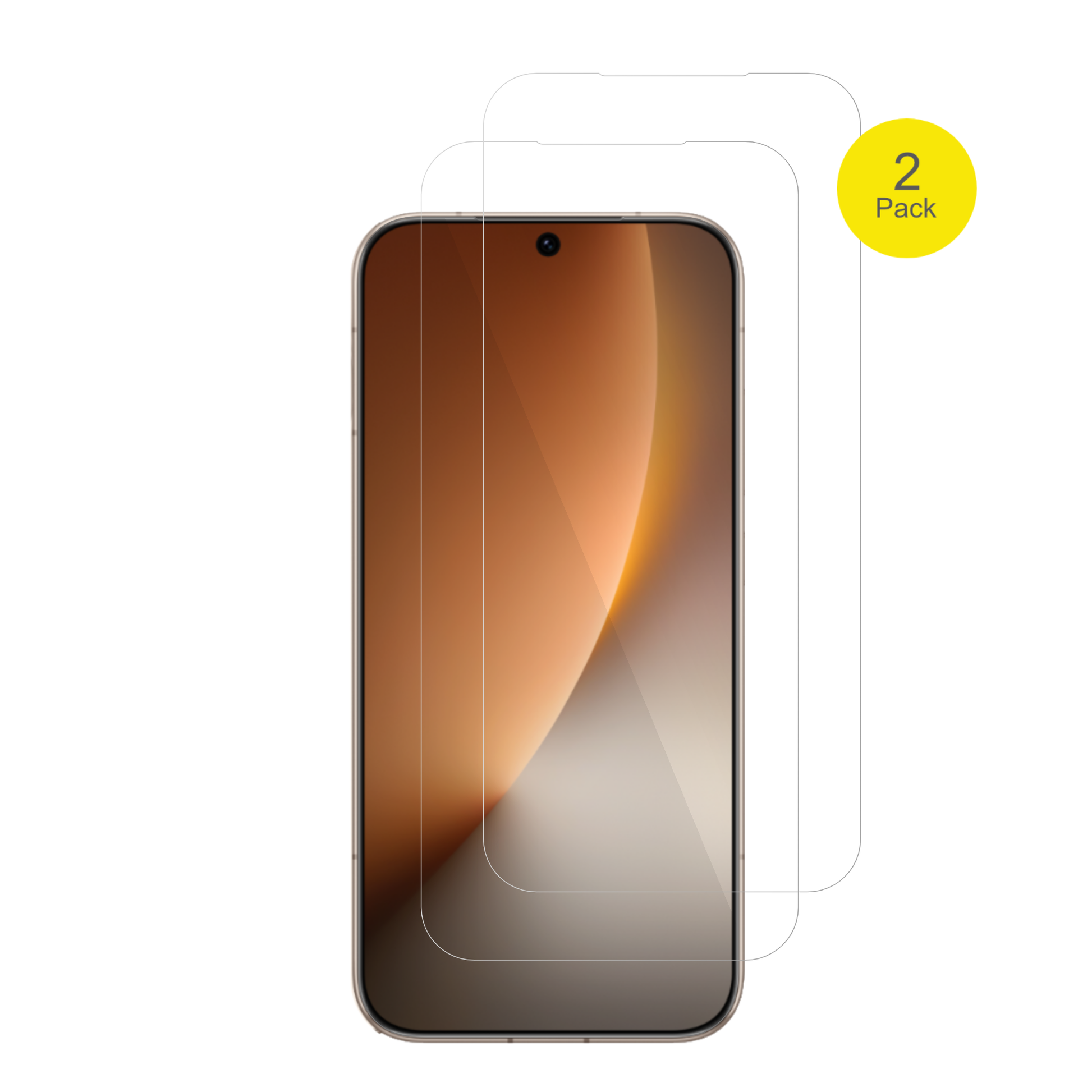 honormagic 8 mit aufgebrachter dipos Displayschutzfolie, glasklare Darstellung ohne Einschränkungen