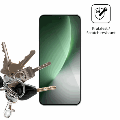 dipos Displayschutz für Honor Magic8 Lite, transparente Oberfläche, perfekte Passform auch für die Rundungen