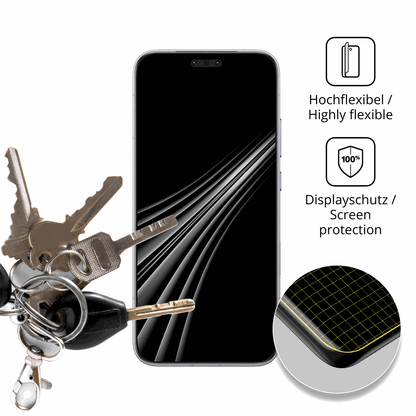 dipos Displayschutz für Honor Magic 8 RSR Porsche Design, transparente Oberfläche, geringe Dicke und perfekte Passform