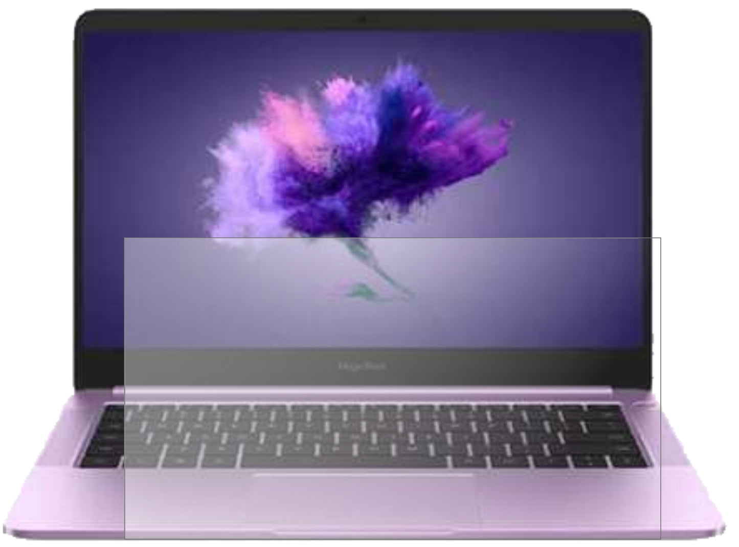 1x 9H Schutzfolie matt für Honor MagicBook 14 Zoll Panzerfolie