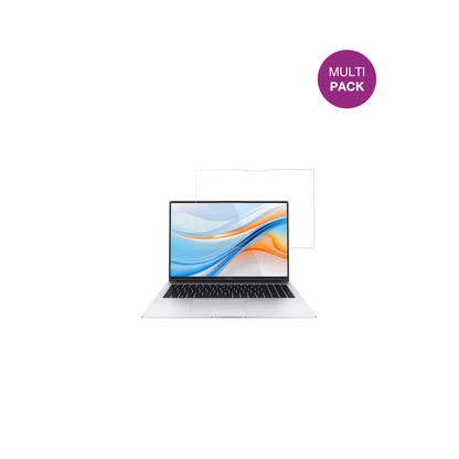 HonorMagicBook X16 Plus mit aufgebrachter dipos Displayschutzfolie, glasklare Darstellung ohne Einschränkungen