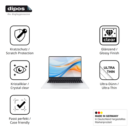 Displayschutz hergestellt in Deutschland, höchste Qualität made in Germany